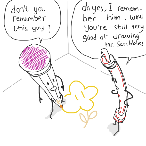  - Online Drawing Game Comic Strip Panel by Fathur