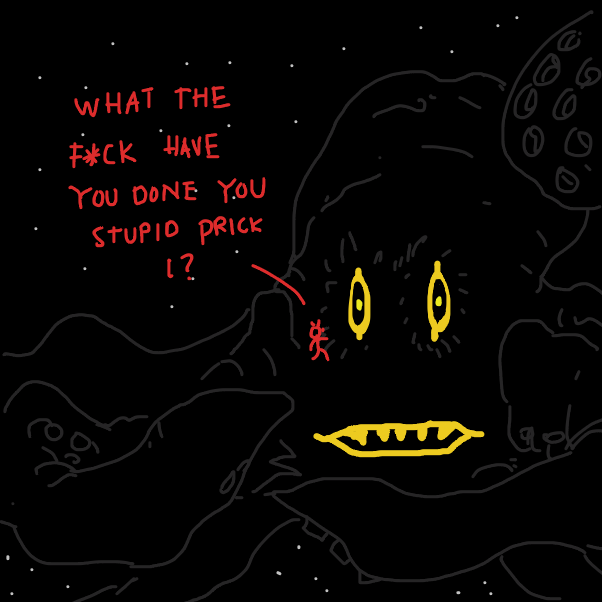  - Online Drawing Game Comic Strip Panel by Fathur