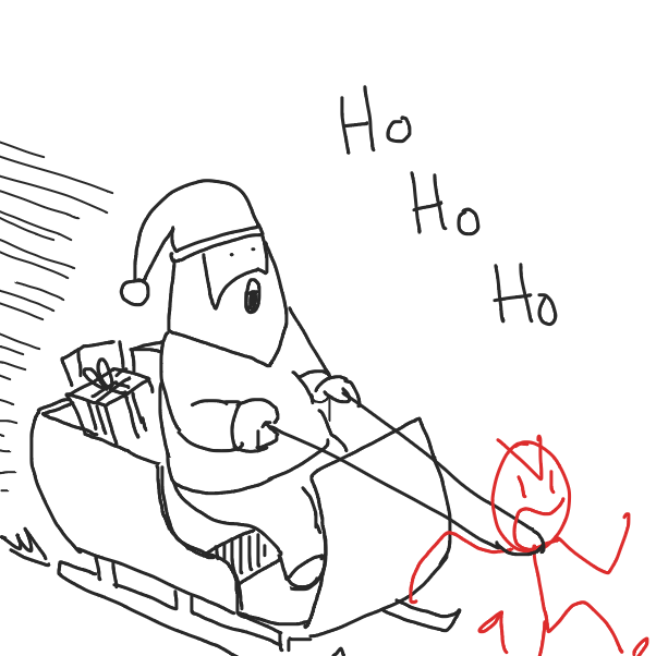 Liked webcomic Santa