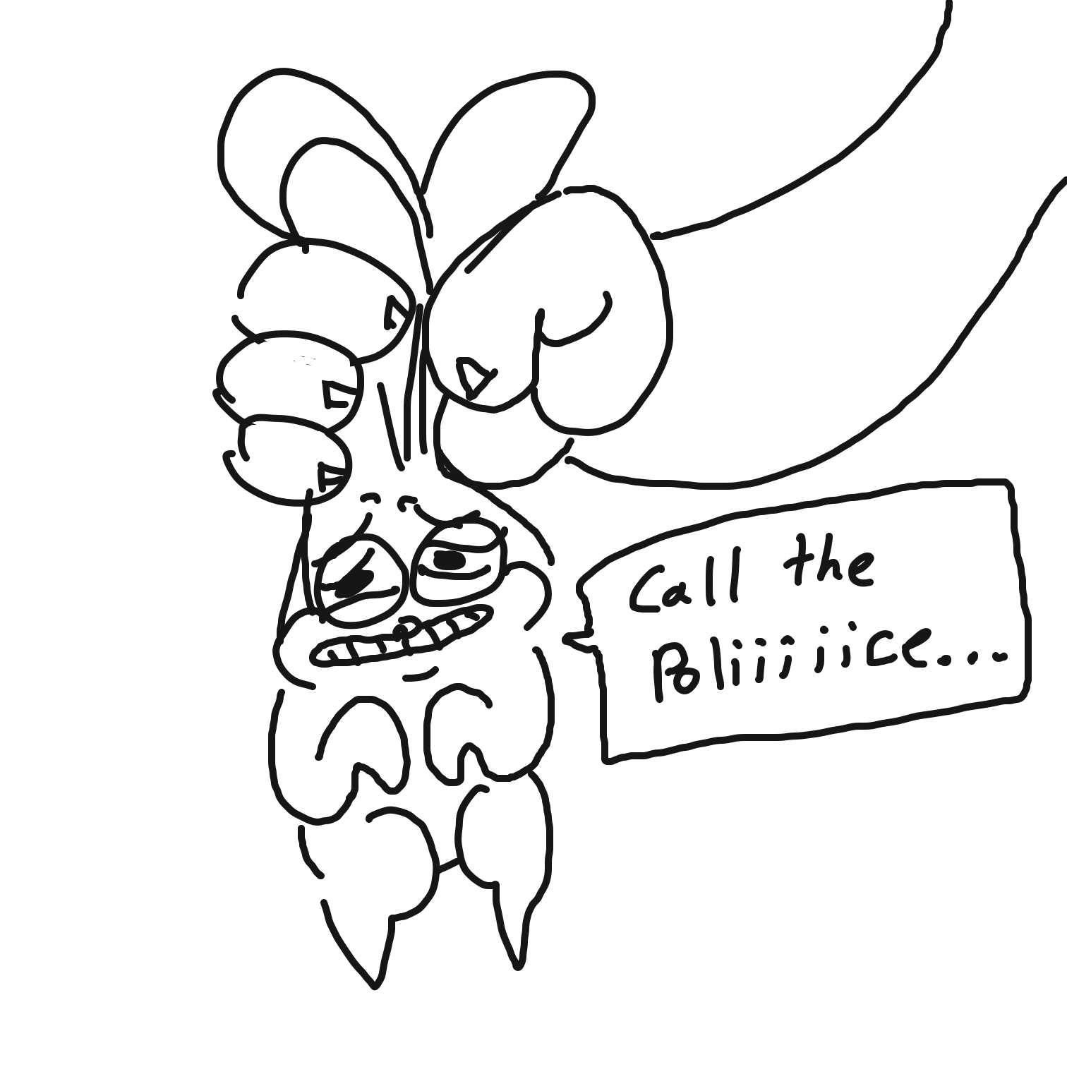 Drawing in Big Magic by CurlyCheddar 