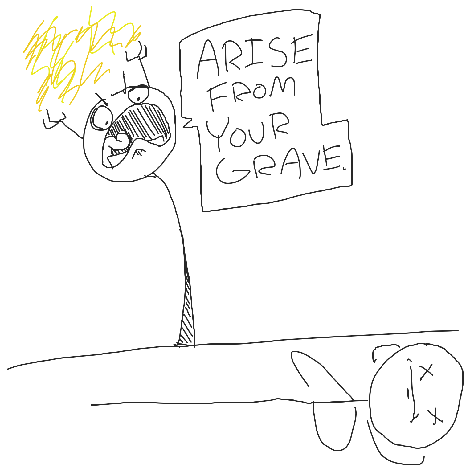  - Online Drawing Game Comic Strip Panel by CurlyCheddar 