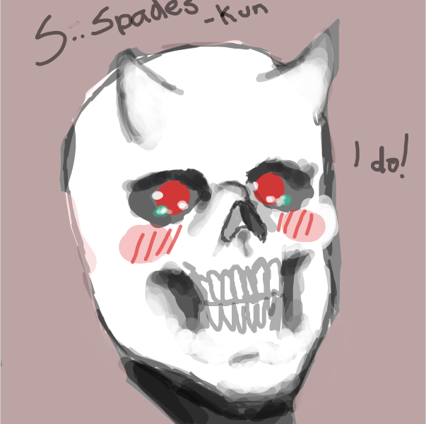 Drawing in A serious question by Karosh