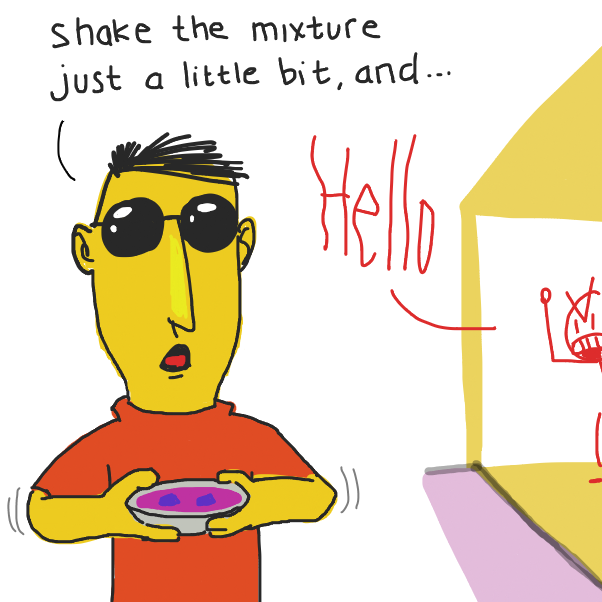  - Online Drawing Game Comic Strip Panel by Fathur