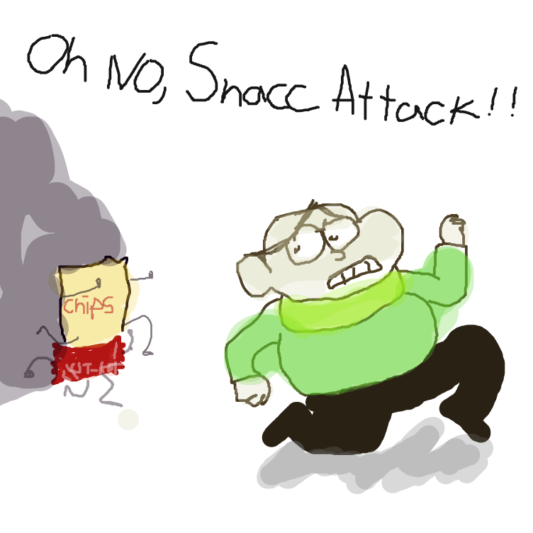 Drawing in Kevin the human by yogiibear