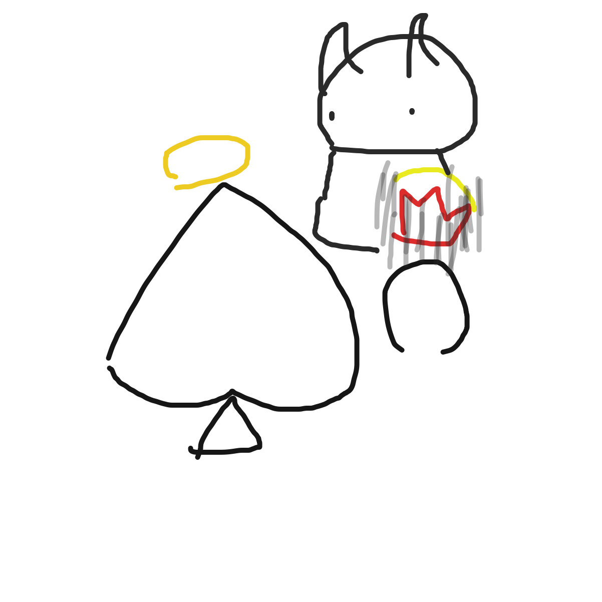 Drawing in A serious question by KingOfSpades2