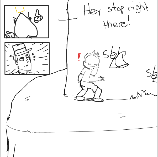  - Online Drawing Game Comic Strip Panel by Sluggishfella