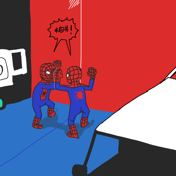  - Online Drawing Game Comic Strip Panel by Fathur