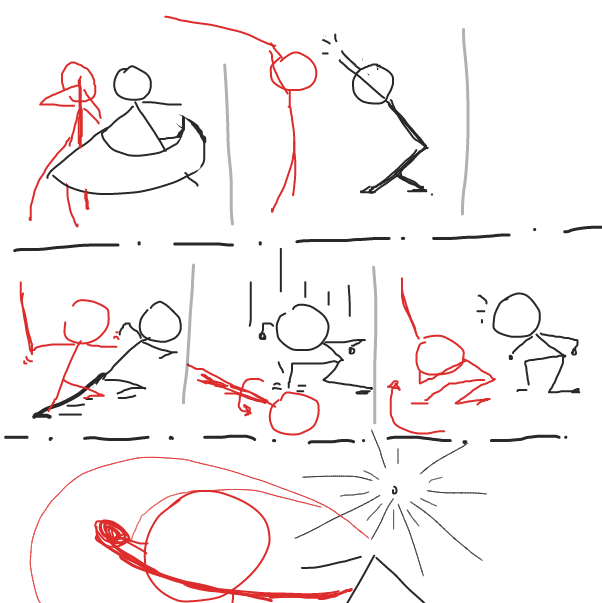  - Online Drawing Game Comic Strip Panel by Sluggishfella