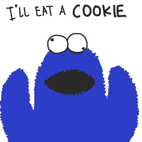 Liked webcomic Cookie Monster