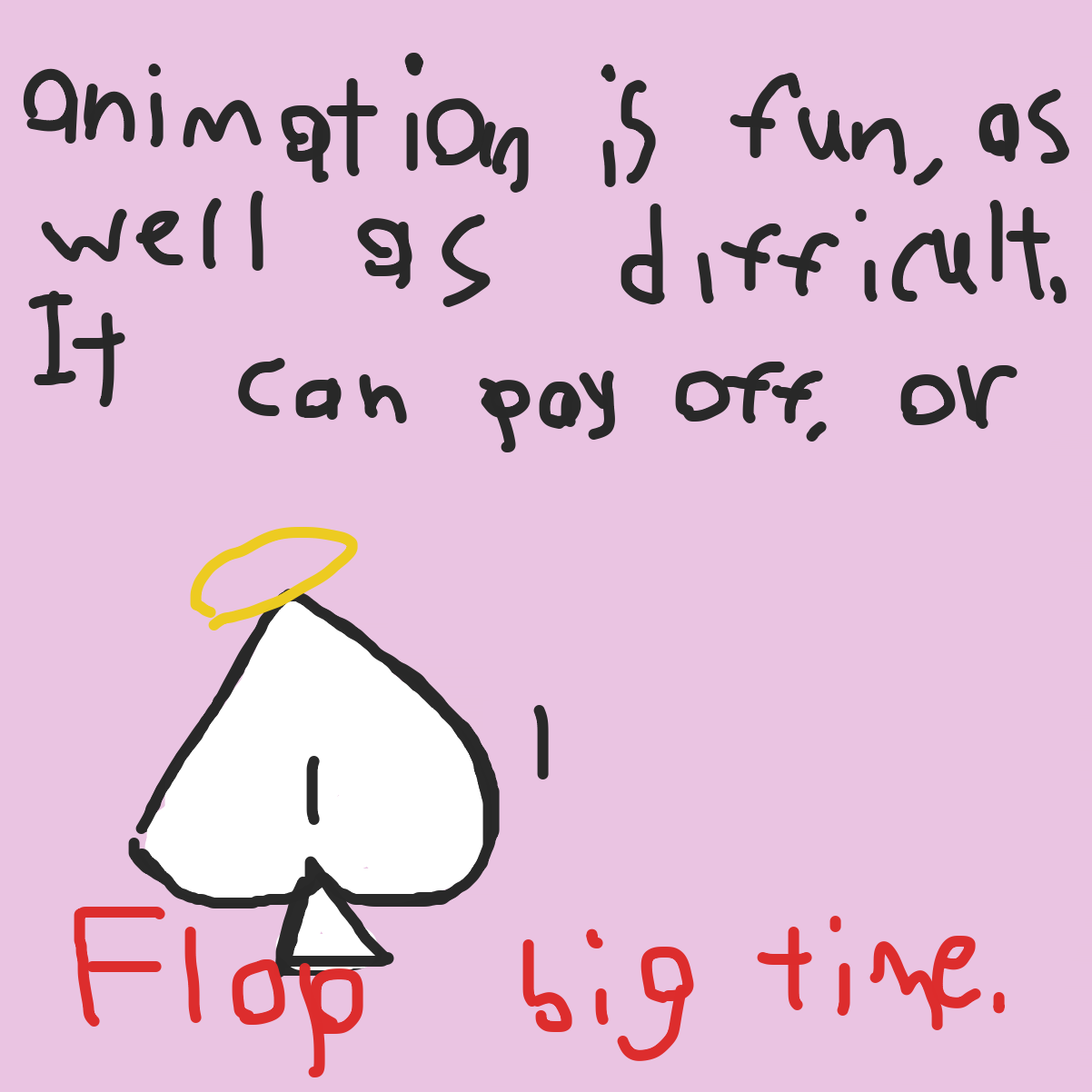 Drawing in Animator by KingOfSpades2