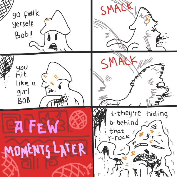  - Online Drawing Game Comic Strip Panel by Fathur