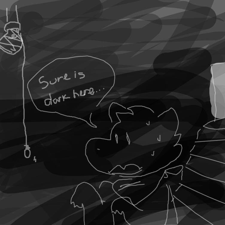 Drawing in Stairs by yogiibear