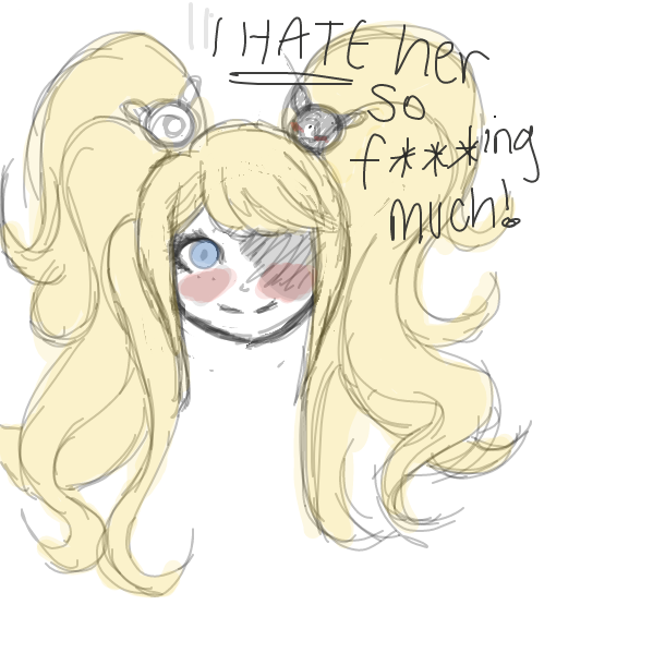 I would say I hope she dies but the funny thing is, is that she is already dead. I laughed when she died.  - Online Drawing Game Comic Strip Panel by Roodles_Doodles