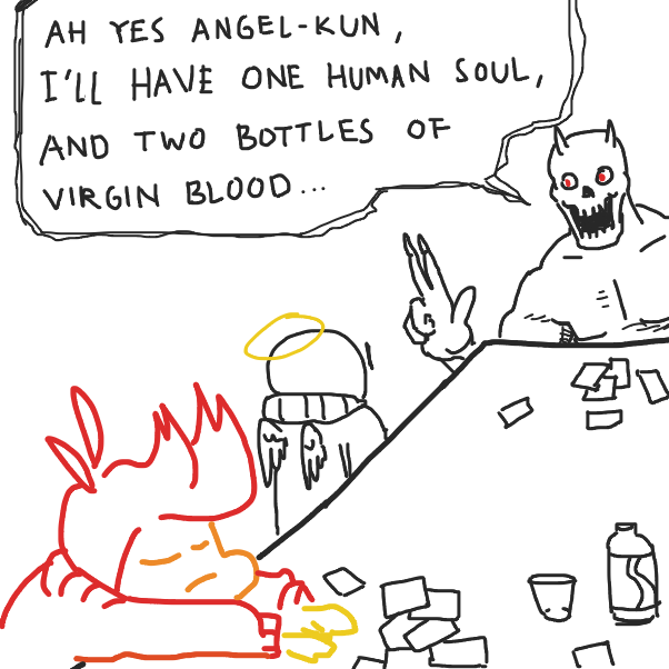  - Online Drawing Game Comic Strip Panel by Fathur