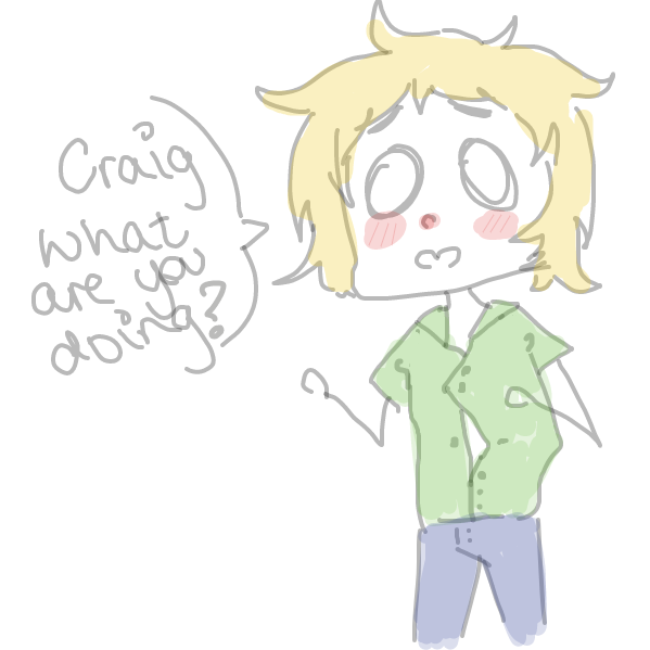 Drawing in Tweek is to precious for this world  by Roodles_Doodles