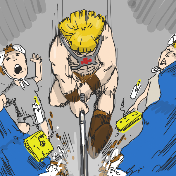  - Online Drawing Game Comic Strip Panel by Fathur