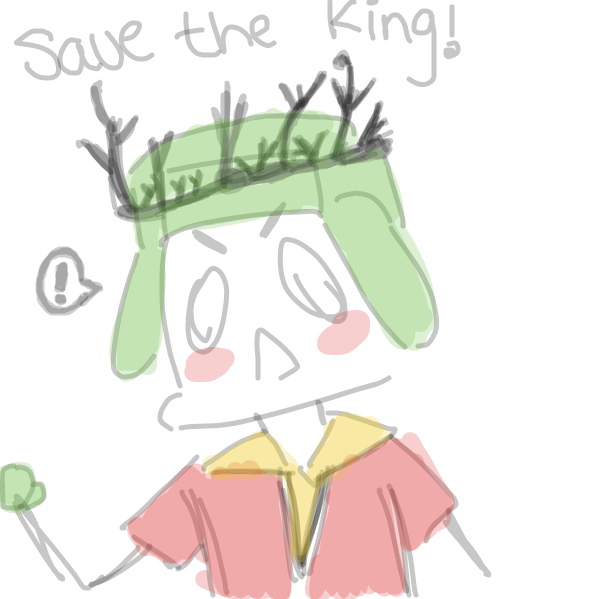 Kyle is a little weeaboo!  - Online Drawing Game Comic Strip Panel by Roodles_Doodles