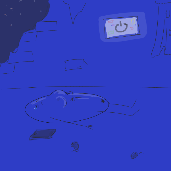 Drawing in Sleep by ArelaEstudio