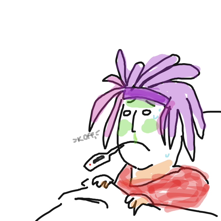 Drawing in Amobe by yogiibear