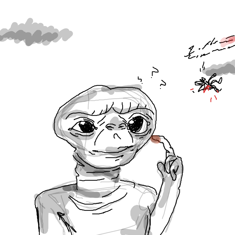 Drawing in 80s Fantasy Boner by yogiibear