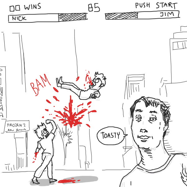  - Online Drawing Game Comic Strip Panel by Fathur