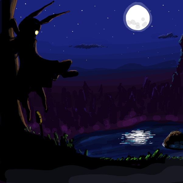 silent moment... - Online Drawing Game Comic Strip Panel by Fathur