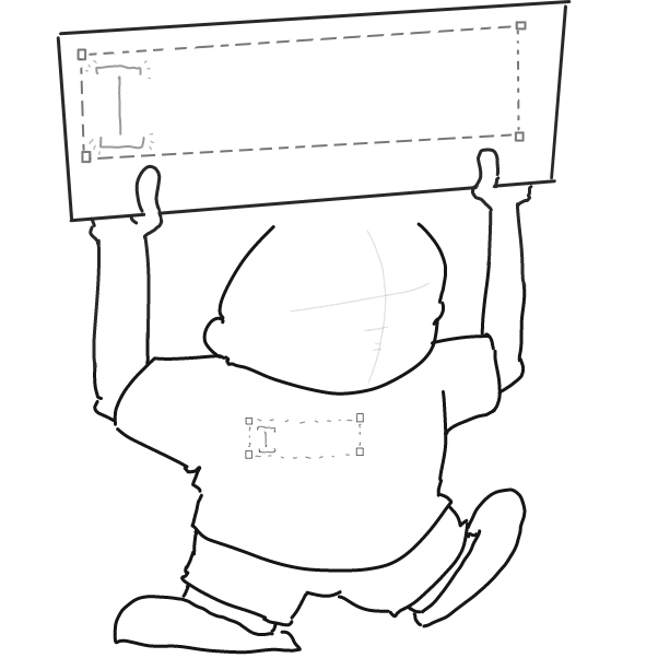  - Online Drawing Game Comic Strip Panel by Wizard Croissant