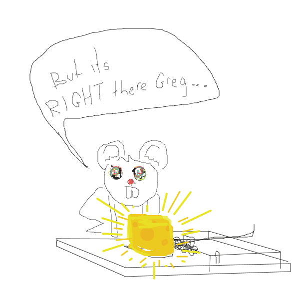 Drawing in first cartoon by jamdaddy