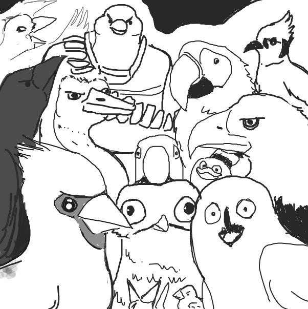  - Online Drawing Game Comic Strip Panel by Sluggishfella