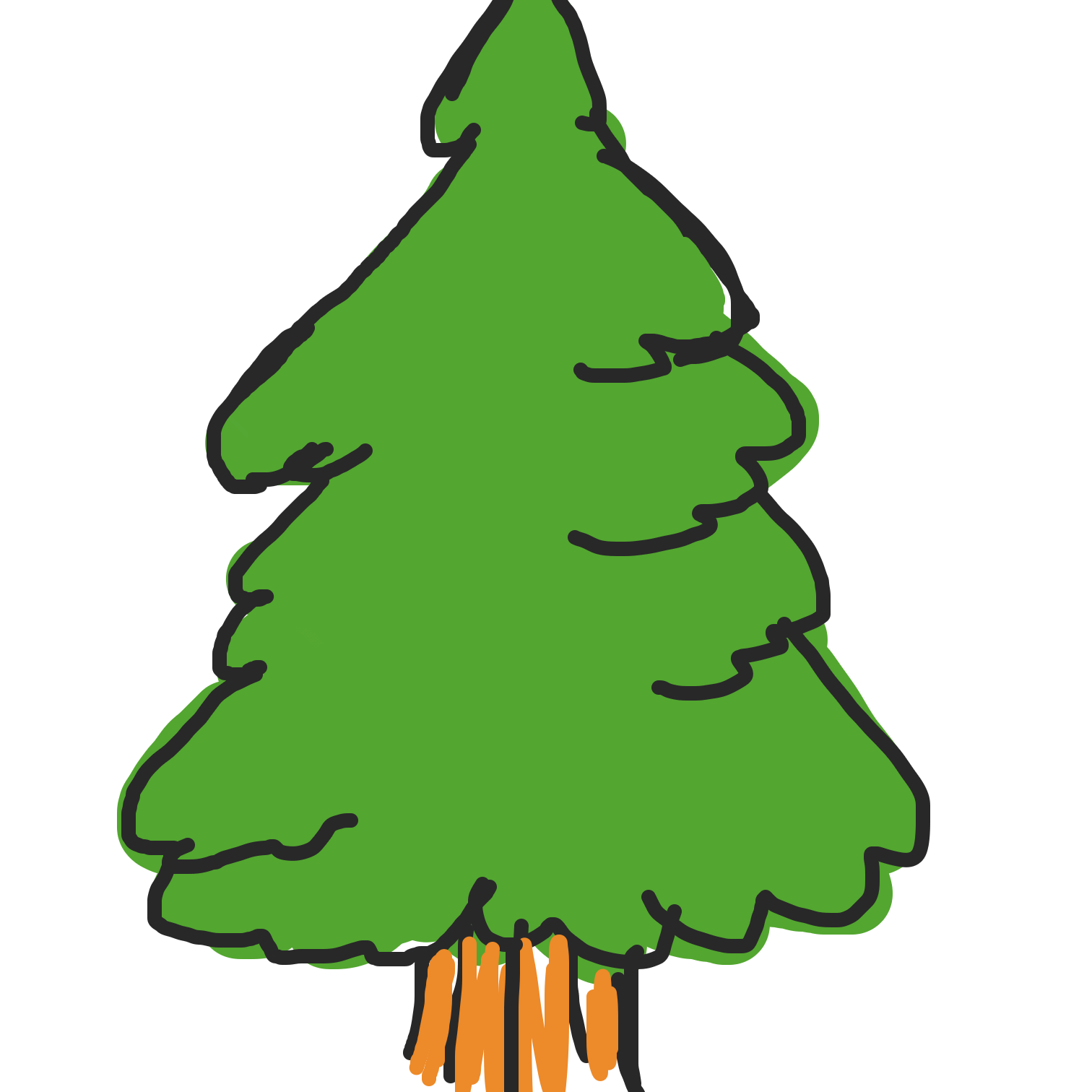 Drawing in Decorate the tree by Juleefish 