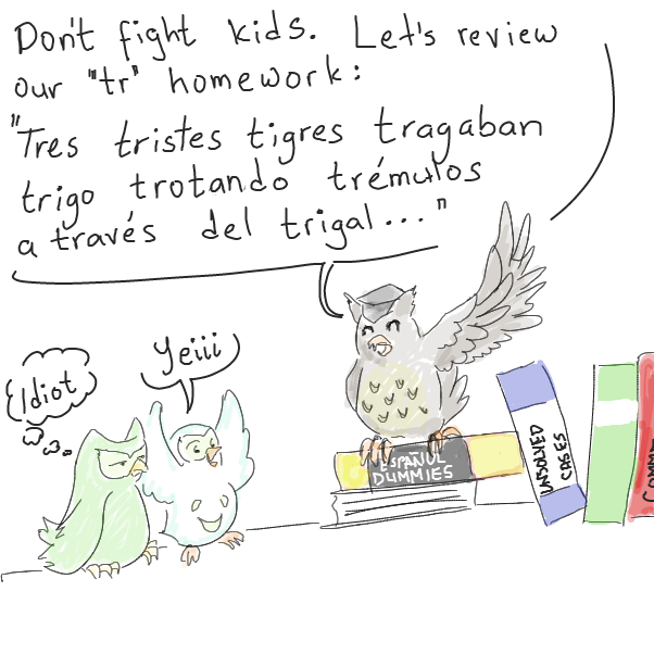 Drawing in Spanish Lesson? by ArelaEstudio