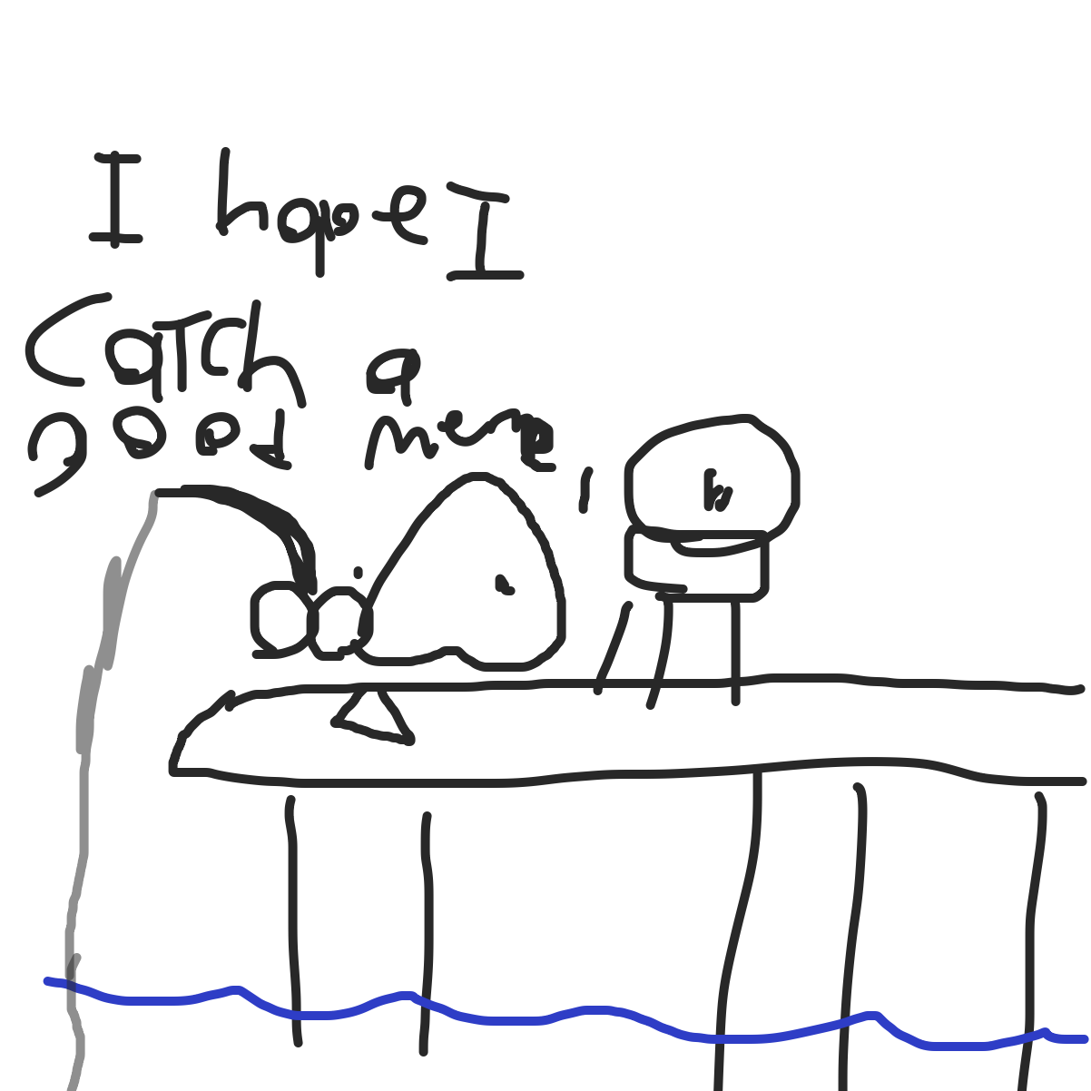 Drawing in Fishing by KingOfSpades2