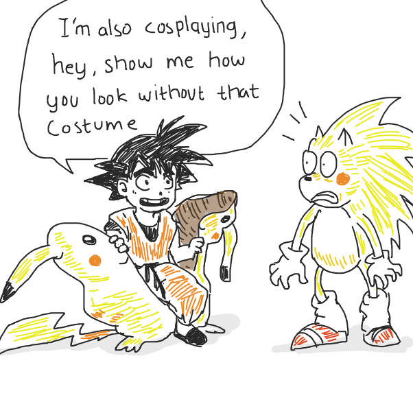  - Online Drawing Game Comic Strip Panel by Fathur