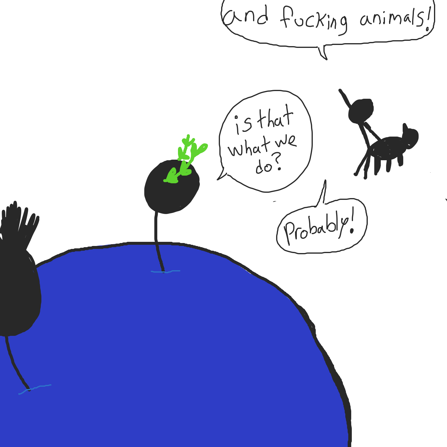 Drawing in Balneae  by CurlyCheddar 