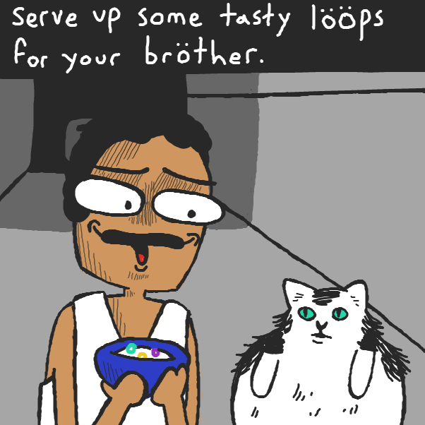 Drawing in Not again by Cheddar Teeth