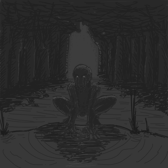 Drawing in Who am I? by Buckawn