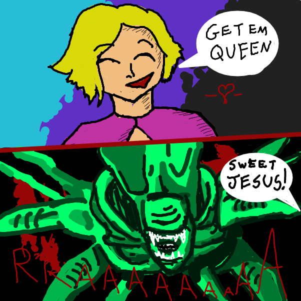 Drawing in Art Themed Heros! Origins: polly Mc clay by Brandon