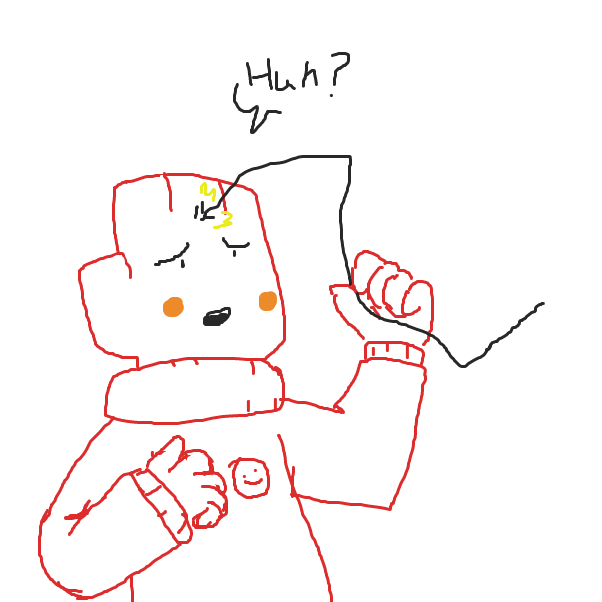 Oh no! - Online Drawing Game Comic Strip Panel by Derren