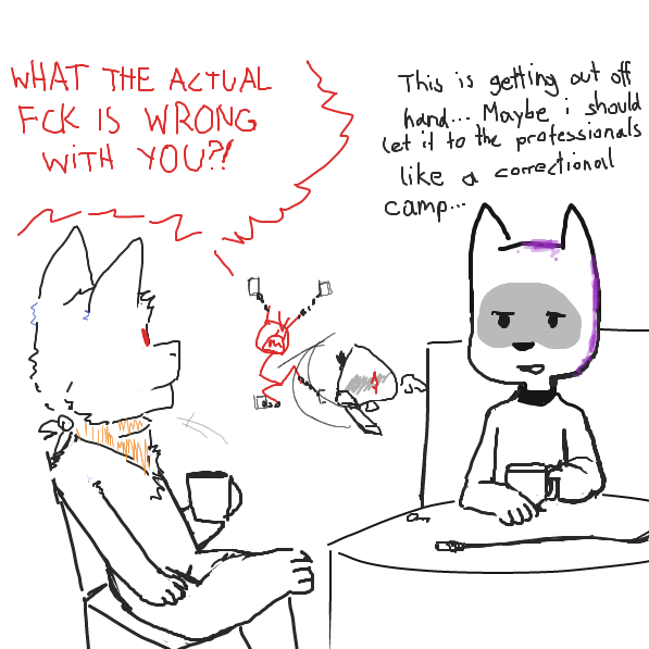  - Online Drawing Game Comic Strip Panel by Sluggishfella