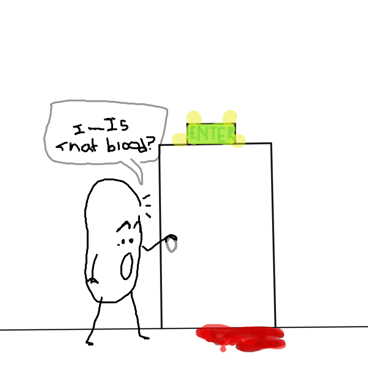 Drawing in Enter Here by yogiibear