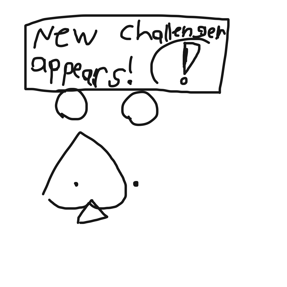 Drawing in A new person! by KingOfSpades2