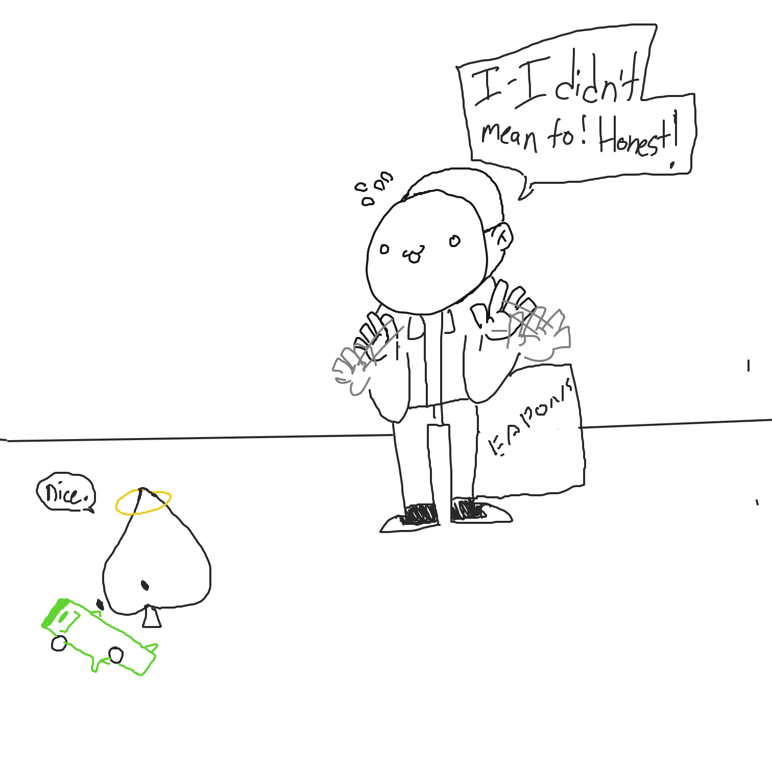 Drawing in Formal introductions by CurlyCheddar 