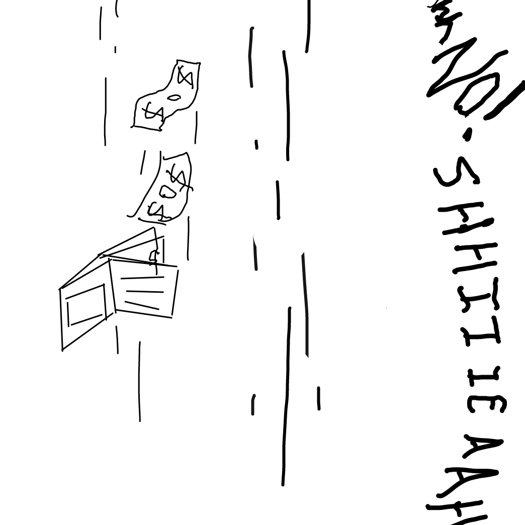 Drawing in AAHHHHHH by Brandon