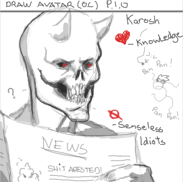  - Online Drawing Game Comic Strip Panel by Karosh