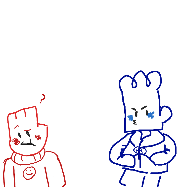 Drawing in Patchy 's Sinister Twin? by yogiibear