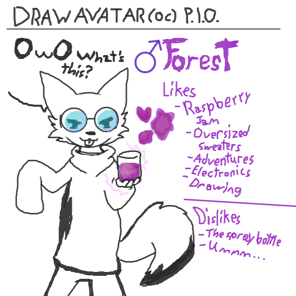 - Online Drawing Game Comic Strip Panel by ForestKitsune