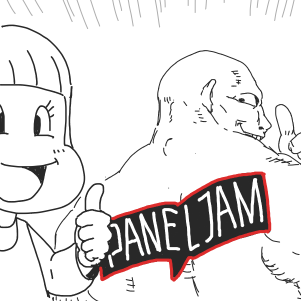  - Online Drawing Game Comic Strip Panel by Fathur