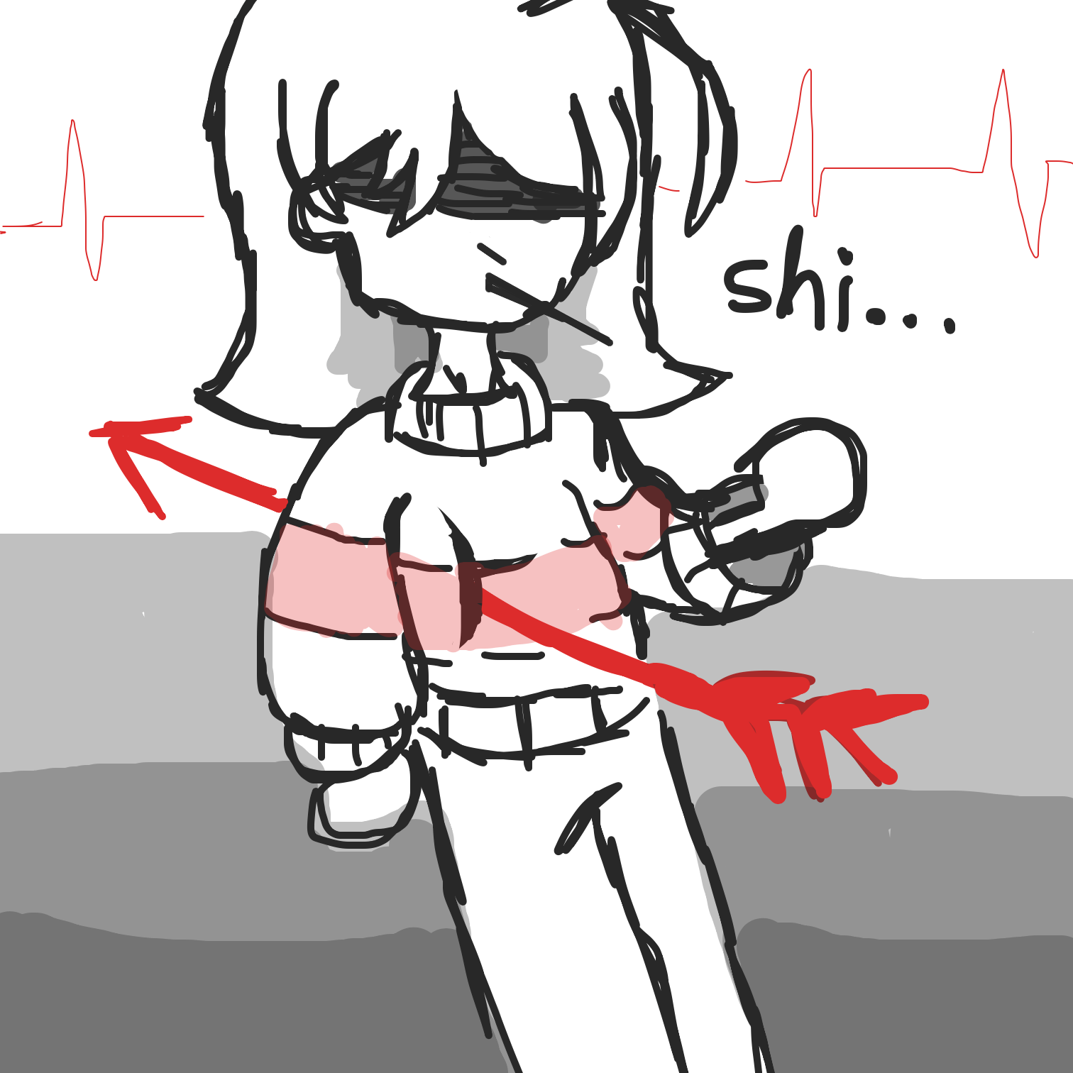 Drawing in Season Greeting by LizardPie34