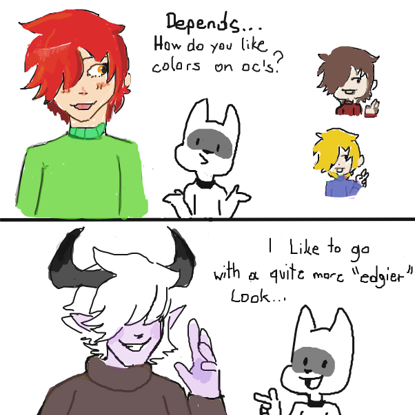  - Online Drawing Game Comic Strip Panel by Sluggishfella