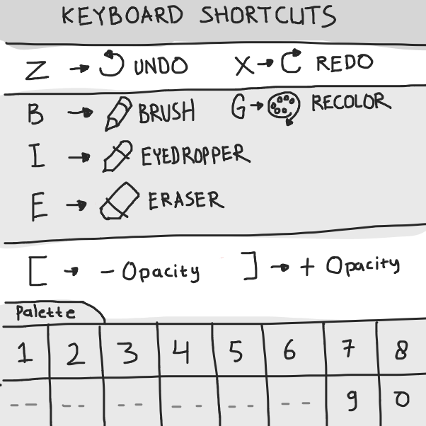  - Online Drawing Game Comic Strip Panel by Fathur